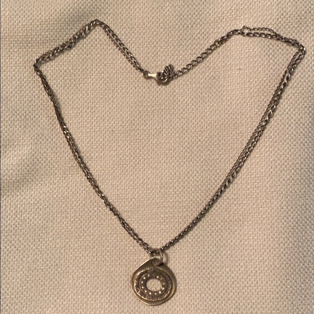 Silpada Sterling Silver dual strand necklace